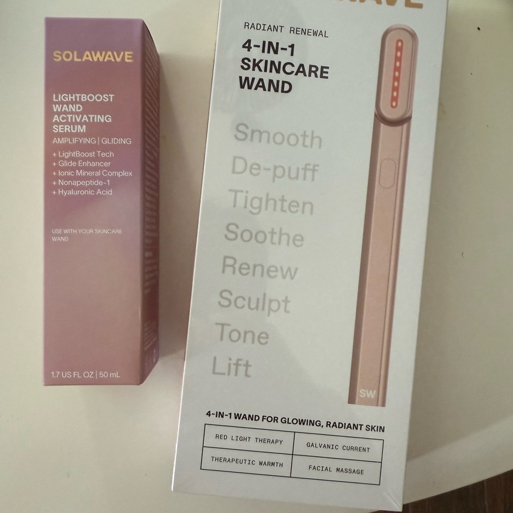Radiant Renewal 4-in-1 Skincare Wand - Rose Gold